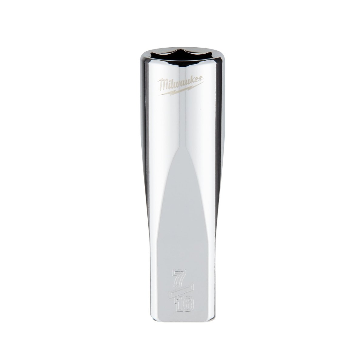 1/4" Drive 7/16" SAE Deep Socket with FOUR FLAT™ Sides - AAA Industrial Supply