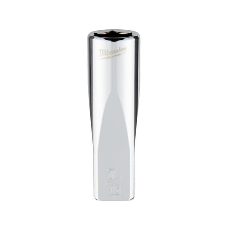 1/4" Drive 7/16" SAE Deep Socket with FOUR FLAT™ Sides - AAA Industrial Supply