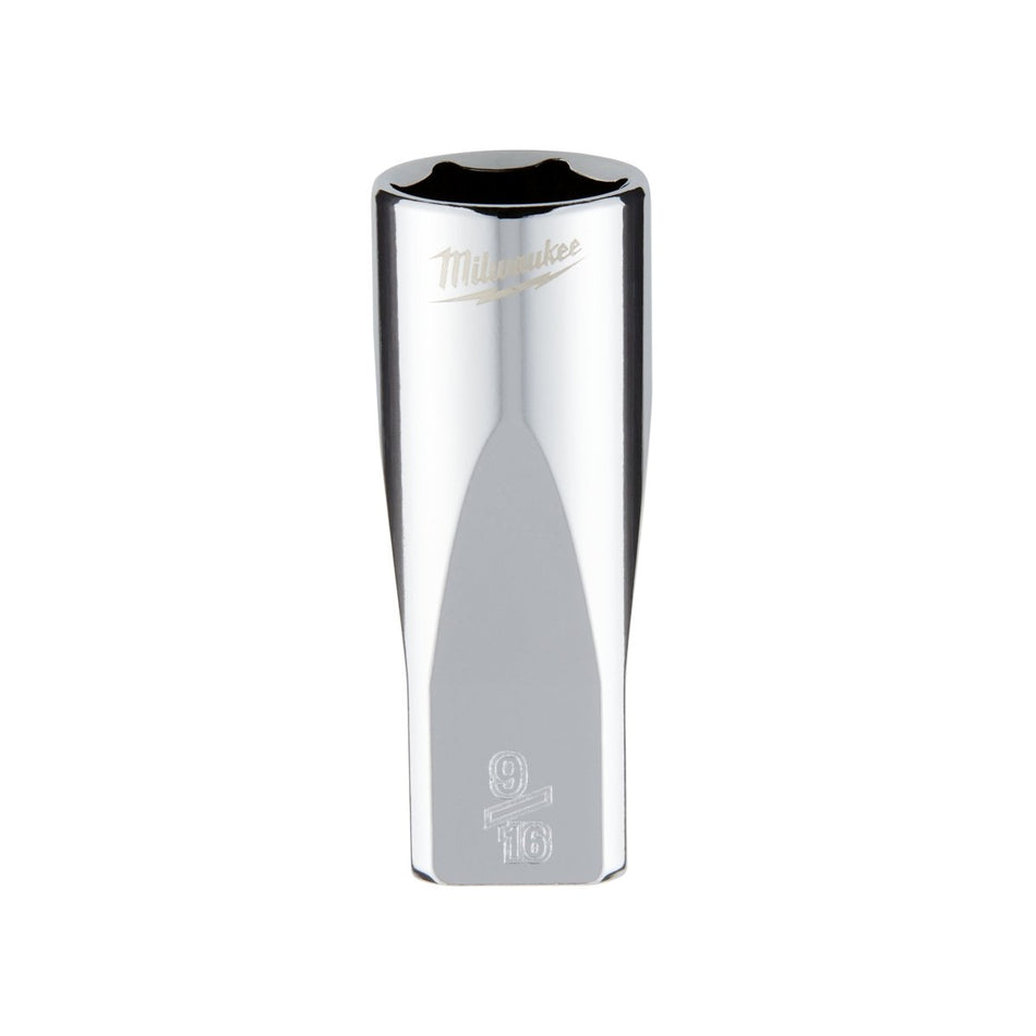 1/4" Drive 9/16" SAE Deep Socket with FOUR FLAT™ Sides - AAA Industrial Supply