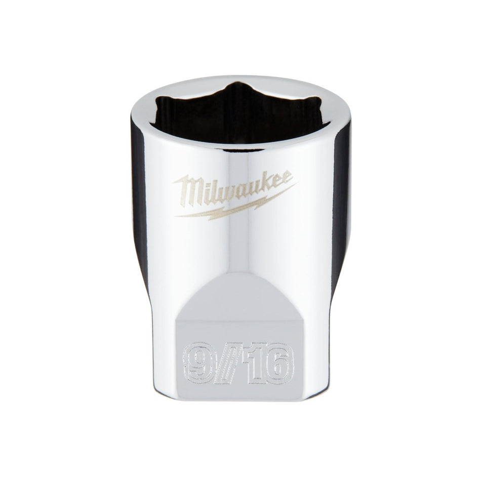 1/4" Drive 9/16" SAE Socket with FOUR FLAT™ Sides - AAA Industrial Supply