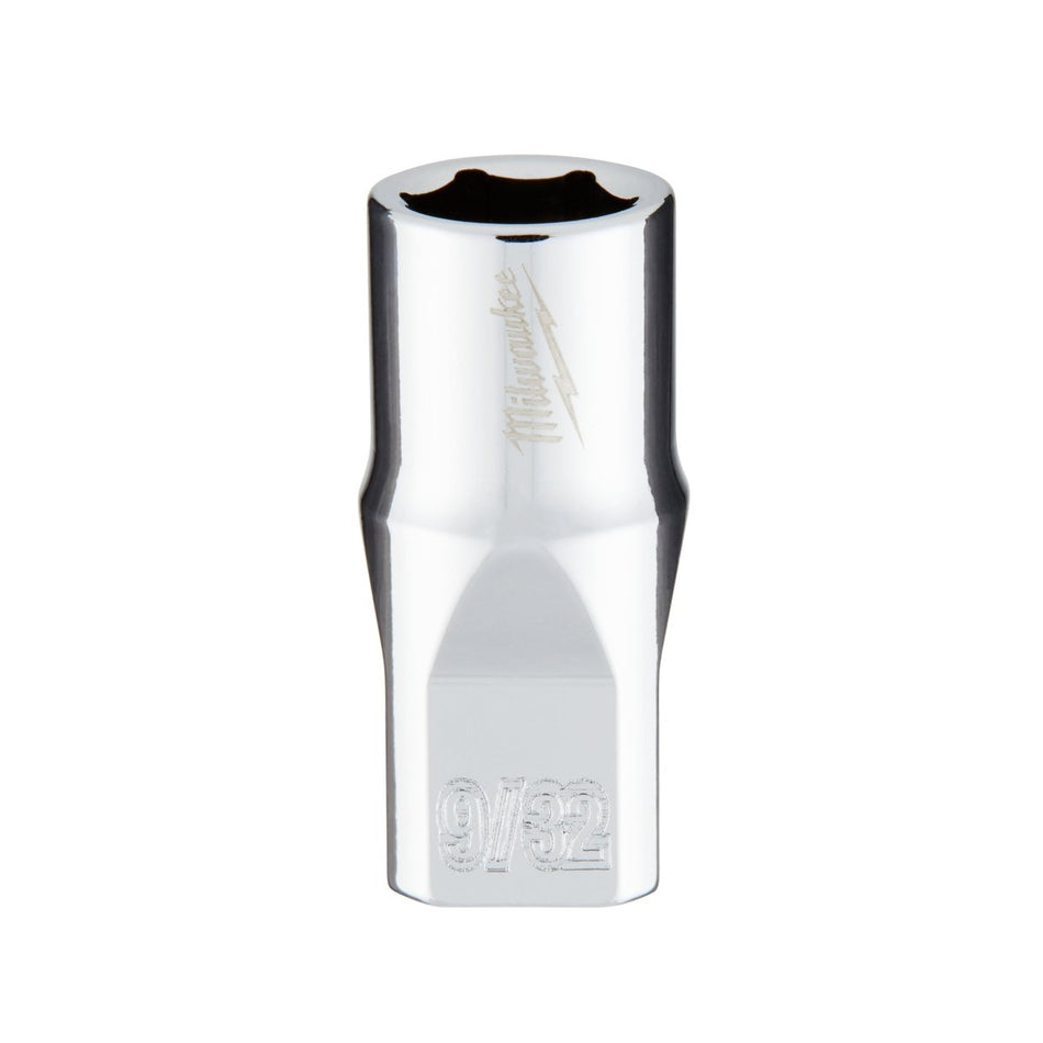 1/4" Drive 9/32" SAE Socket with FOUR FLAT™ Sides - AAA Industrial Supply