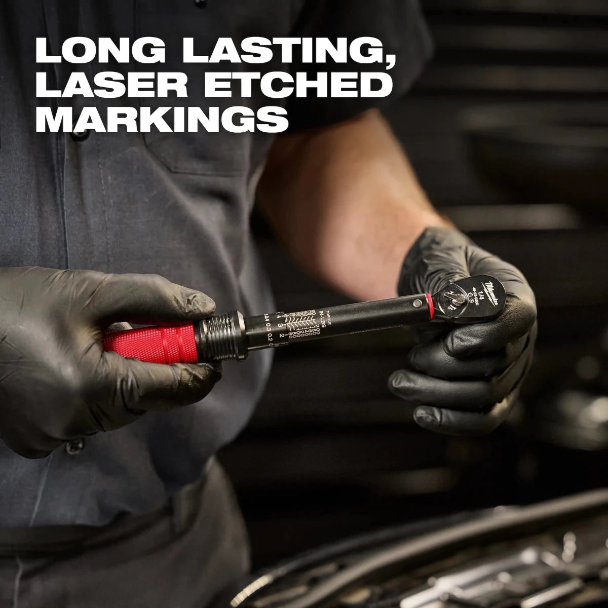 1/4" Drive Click Torque Wrench (40-200 in·lbf) - AAA Industrial Supply