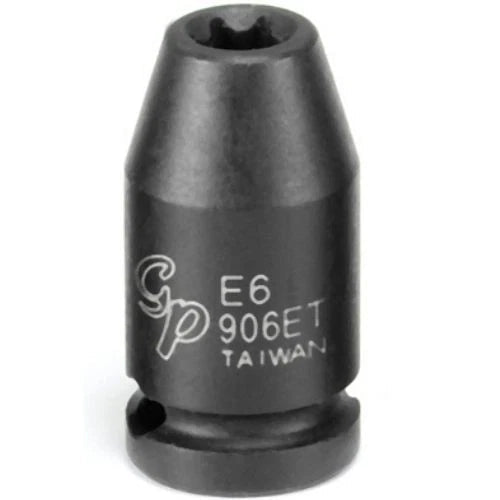 1/4" Drive x E6 External Star Impact Socket - AAA Industrial Supply
