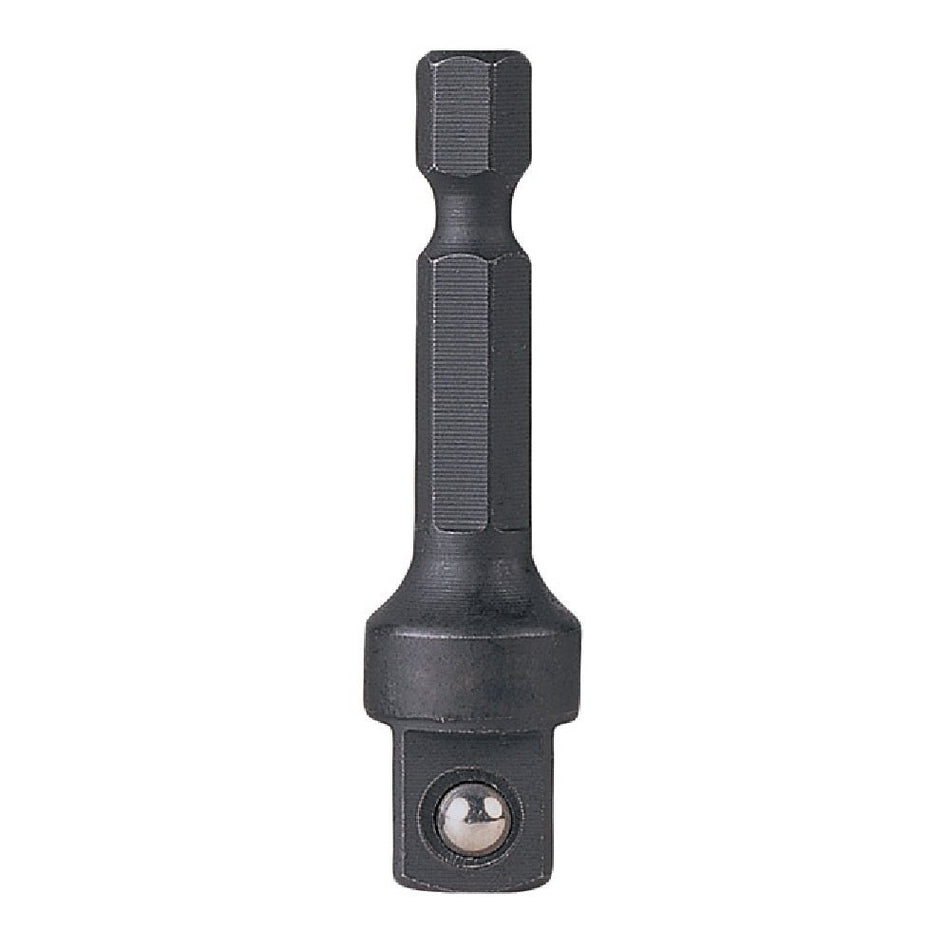 1/4" Hex x 3/8" Square Adapter w/ball retainer - AAA Industrial Supply
