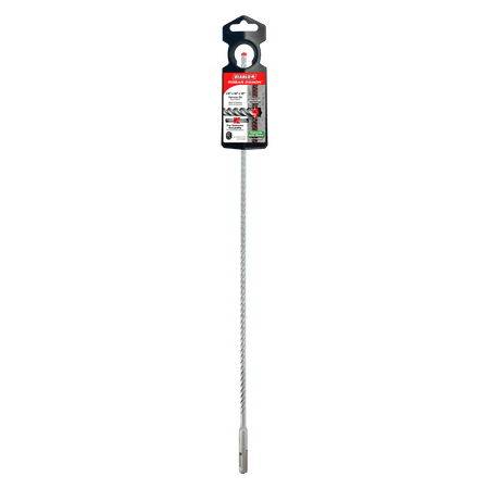 1/4" x 16" x 18" Rebar Demon™ SDS - Plus 4 - Cutter Full Carbide Head Hammer Drill Bit - AAA Industrial Supply
