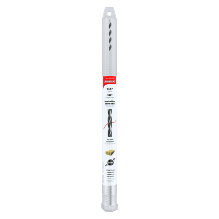 1/4" x 18" Installer Drill Bit for Wood - AAA Industrial Supply
