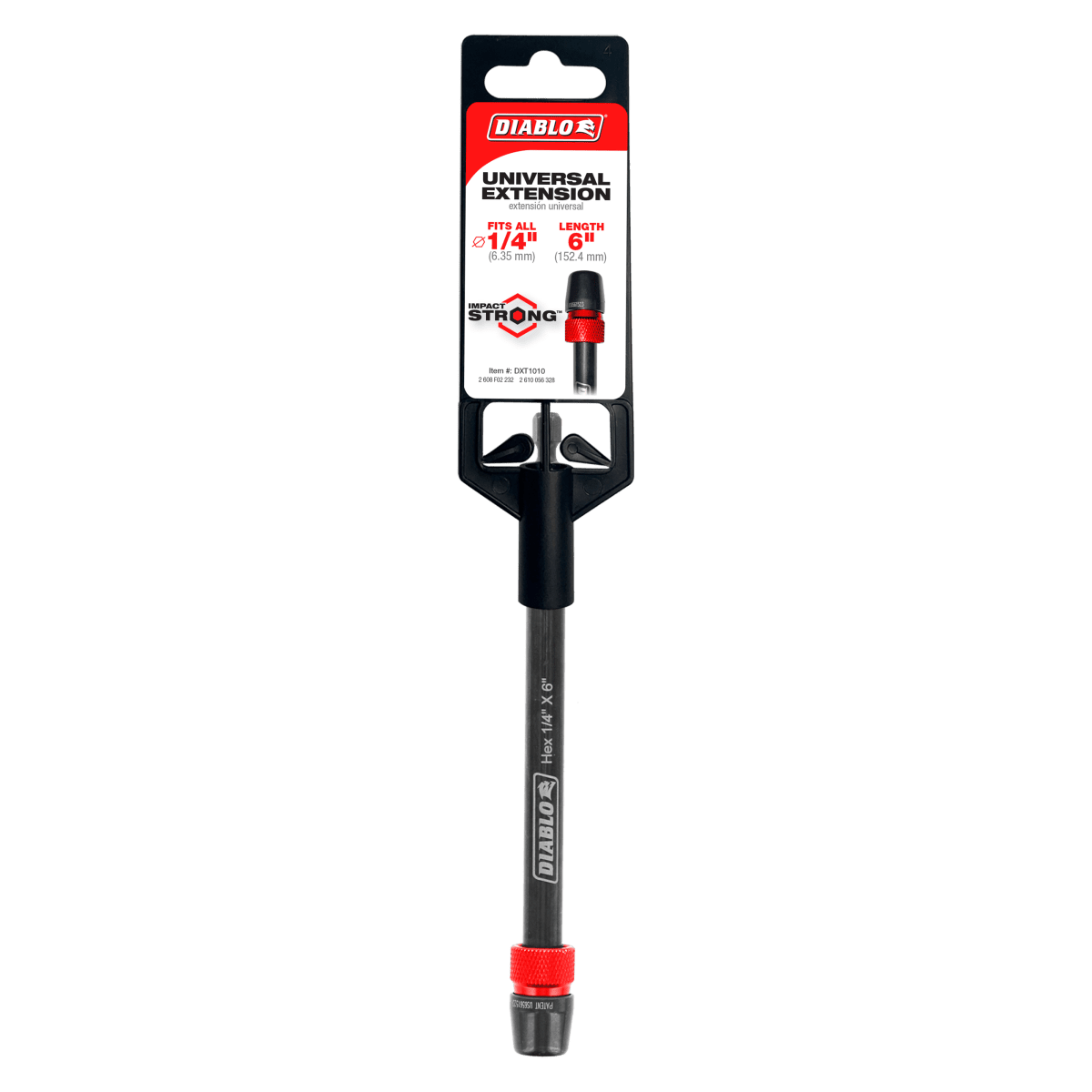 1/4" x 6" Universal Extension for Drills - AAA Industrial Supply