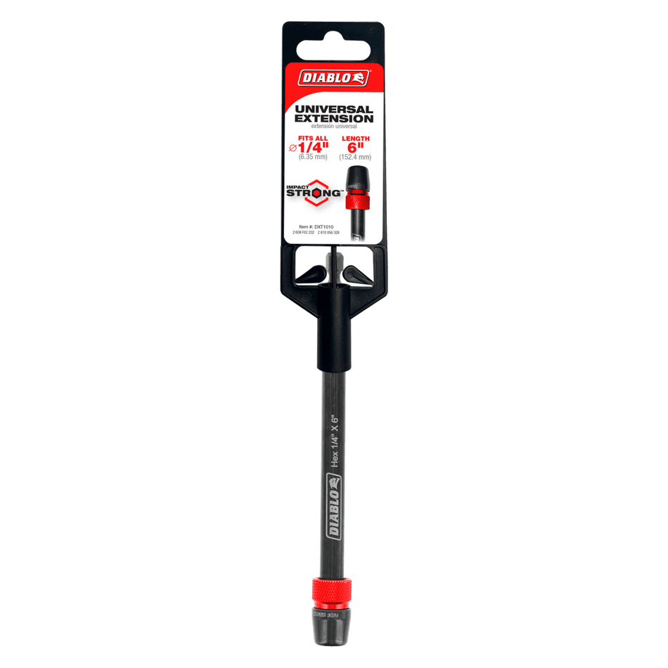 1/4" x 6" Universal Extension for Drills - AAA Industrial Supply