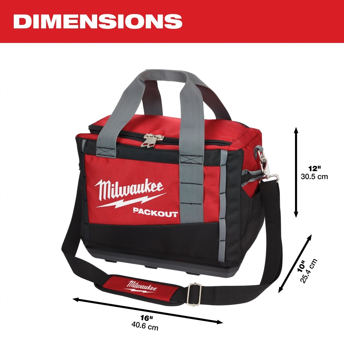 15" PACKOUT™ Tool Bag - AAA Industrial Supply