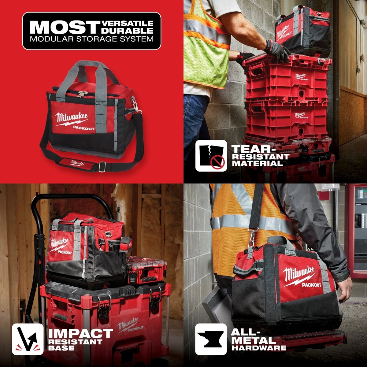 15" PACKOUT™ Tool Bag - AAA Industrial Supply