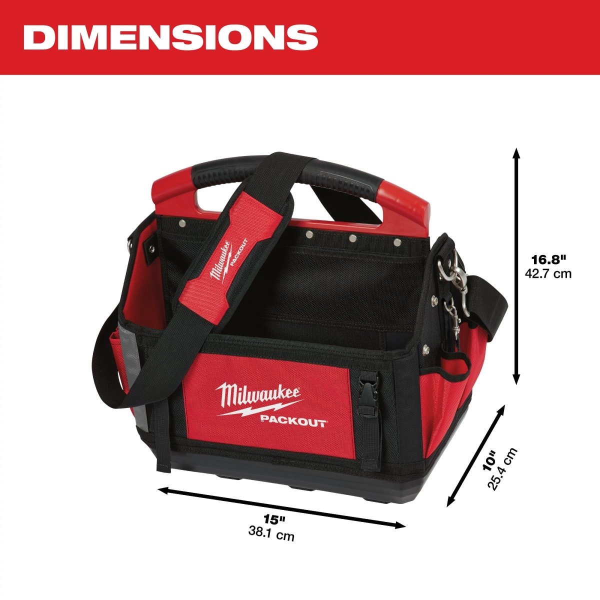 15" PACKOUT™ Tote - AAA Industrial Supply