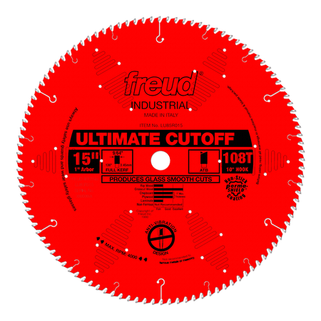 15" Ultimate High Production Cut - Off Saw Blade - AAA Industrial Supply