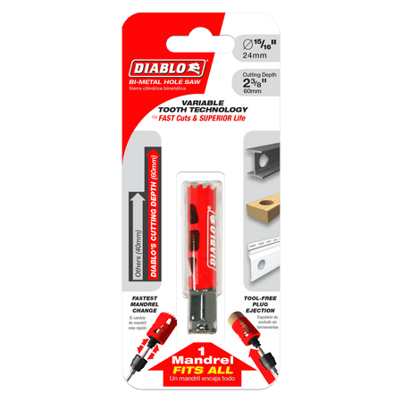 15/16" Bi - Metal Hole Saw - AAA Industrial Supply