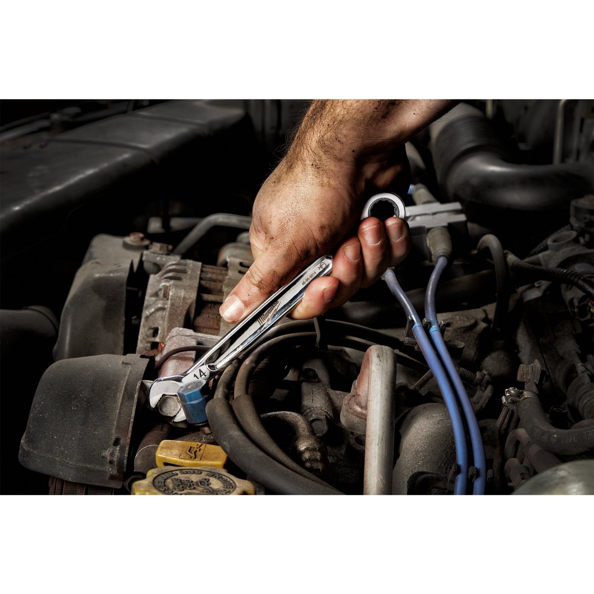 15mm Metric Ratcheting Combination Wrench - AAA Industrial Supply