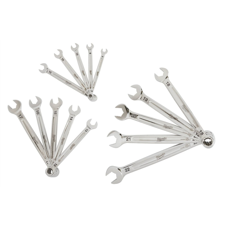15pc Combination Wrench Set - Metric - AAA Industrial Supply