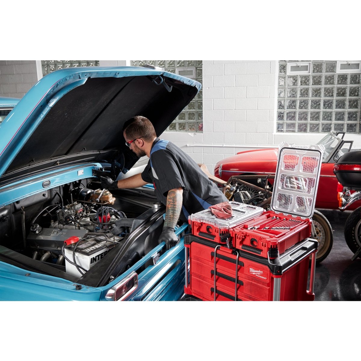 15pc SAE Combination Wrench Set with PACKOUT™ Compact Organizer - AAA Industrial Supply