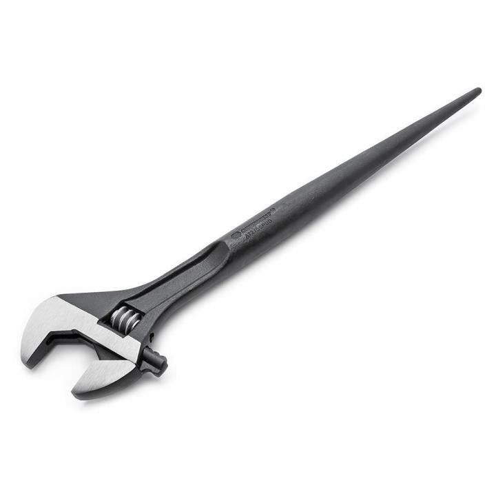 16" Adjustable Black Oxide Construction Wrench - AAA Industrial Supply