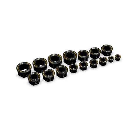 16 Piece Bolt Biter™ SAE/Metric Wrench Insert Set - AAA Industrial Supply