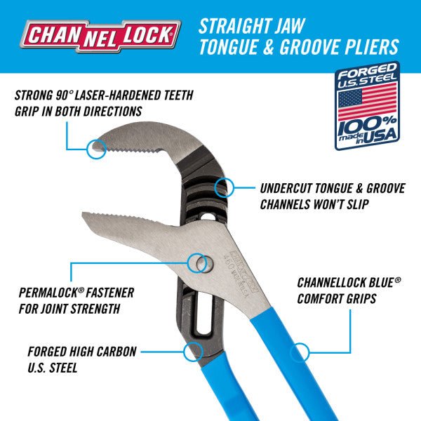 16.5" Channellock Tongue & Groove - AAA Industrial Supply