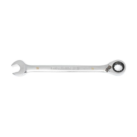 16mm 90 - Tooth 12 Point Reversible Ratcheting Wrench - AAA Industrial Supply