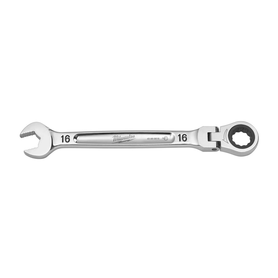 16mm Flex Head Ratcheting Combination Wrench - AAA Industrial Supply
