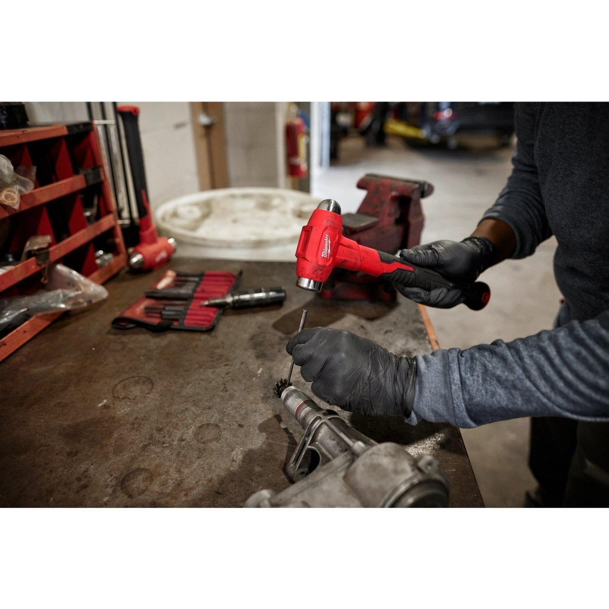 16oz Dead Blow Ball Peen Hammer - AAA Industrial Supply