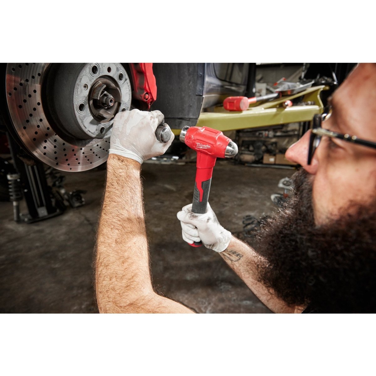16oz Dead Blow Ball Peen Hammer - AAA Industrial Supply