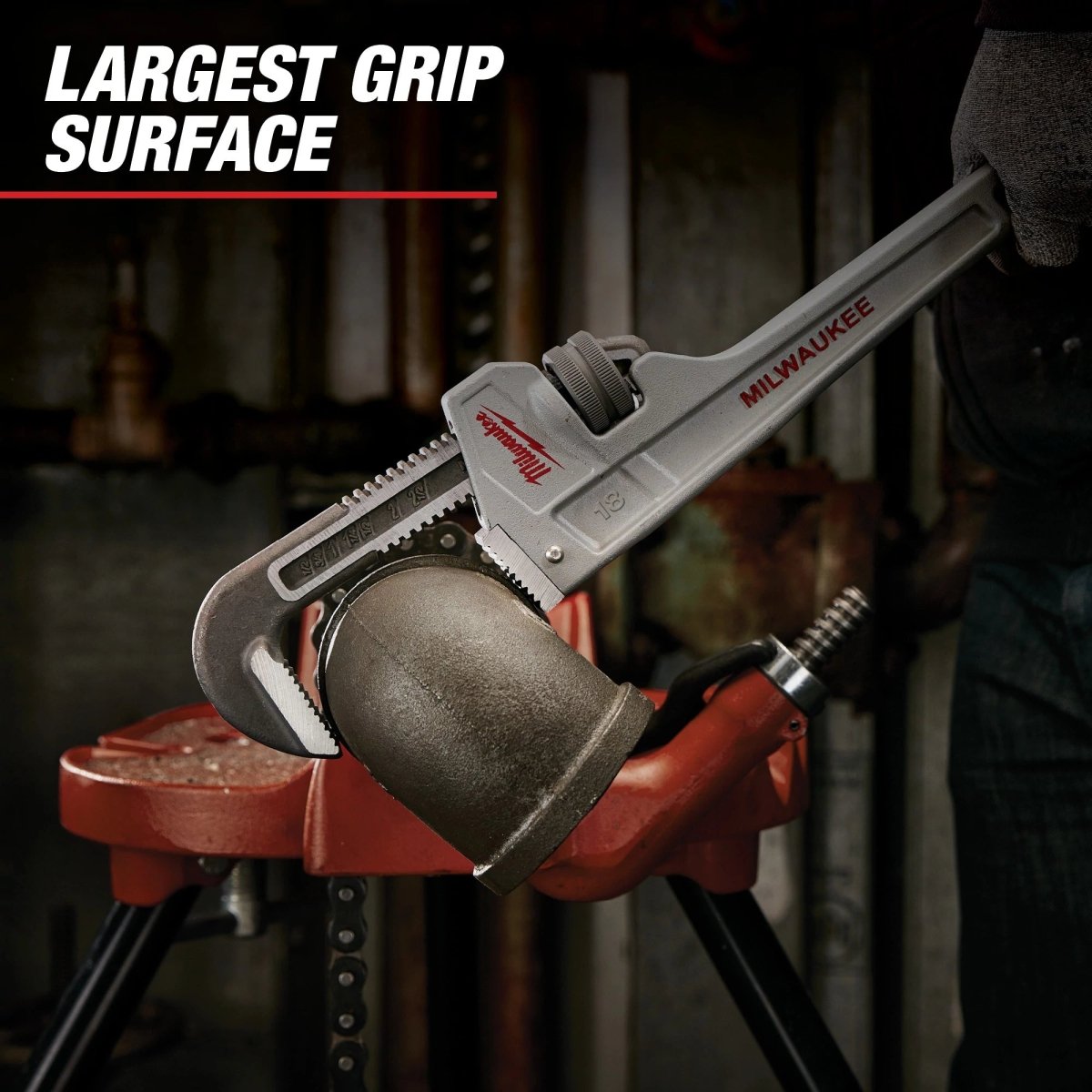 18” Aluminum Pipe Wrench - AAA Industrial Supply