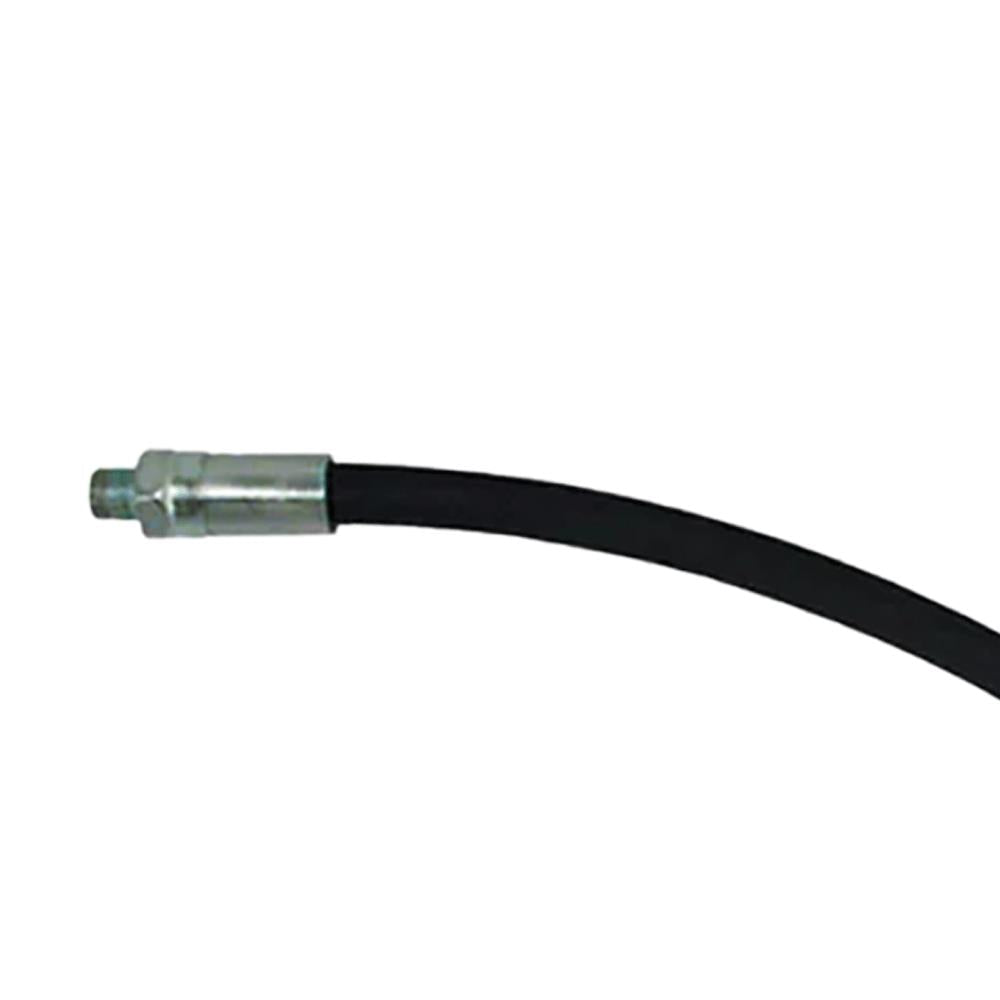 18" High Pressure Grease Gun Whip Hose - 1/8" NPT - 5,800 PSI - AAA Industrial Supply
