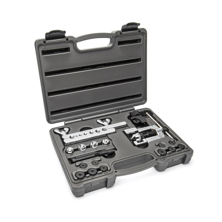 18 Piece Combined Double/Bubble Flaring Tool Kit - AAA Industrial Supply