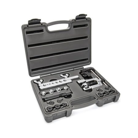 18 Piece Combined Double/Bubble Flaring Tool Kit - AAA Industrial Supply