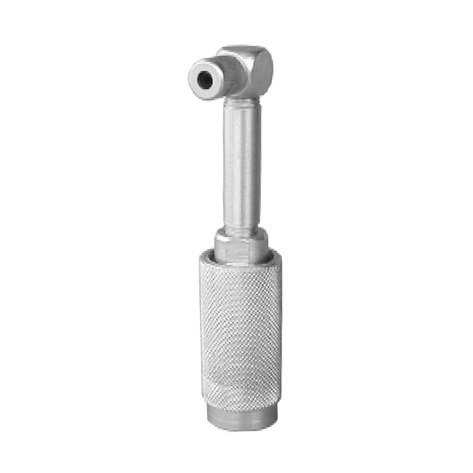 Grease Fitting Lube Adapter - 90 Degree - Quick Disconnect - with Locking Sleeve