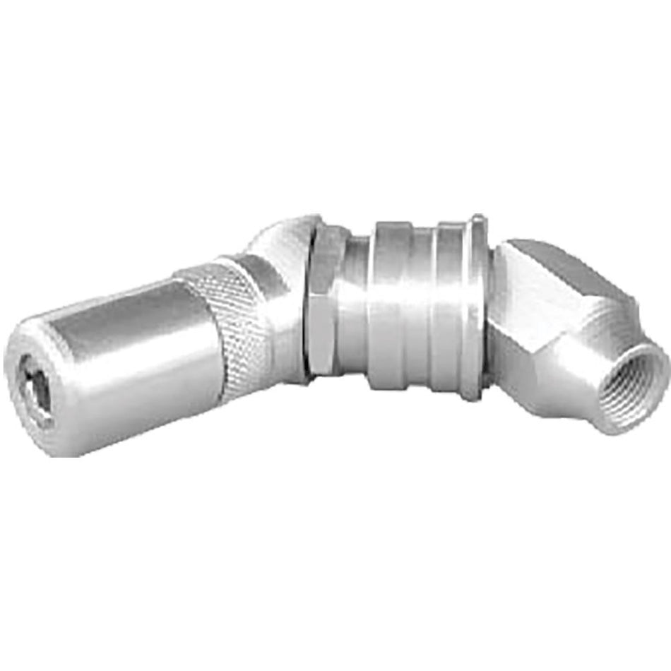 Grease Coupler - 3 Jaw Swiveling - 7,000 PSI - Adjustable