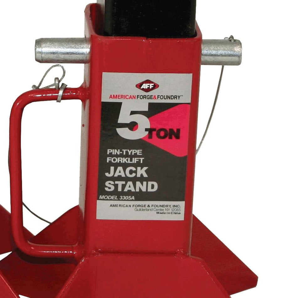 Safety Stand  -Pin-Style - 5 Ton Capacity - 1 pair
