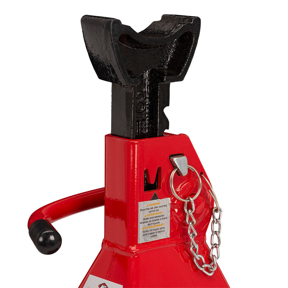 Jack Stand Set - Ratchet Style - Double Locking - 3 Ton Capacity