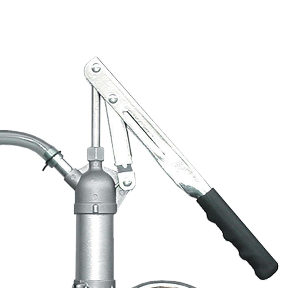 Lever Action Bucket Pump & 48" Fuel-Resistant PVC Hose with Nozzle