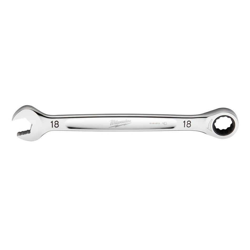18mm Metric Ratcheting Combination Wrench - AAA Industrial Supply