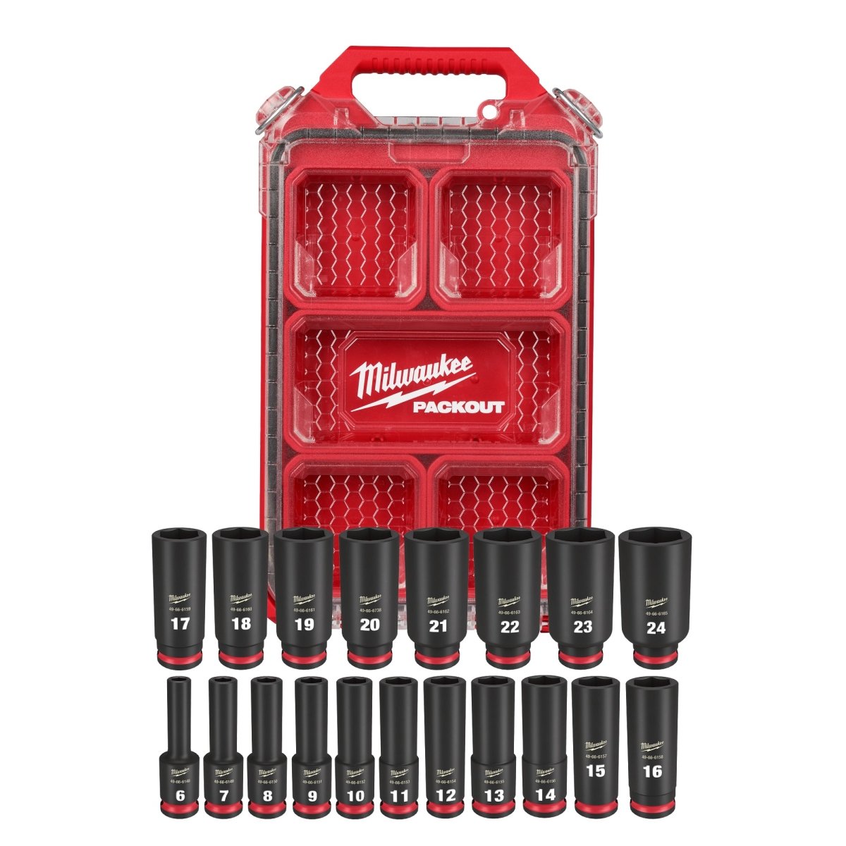 19PC SHOCKWAVE™ Impact Duty Socket 3/8” Drive MM Set with PACKOUT™ - AAA Industrial Supply