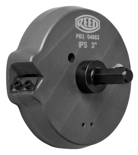 Chamfer Tool, 3 in Capacity, Aluminum
