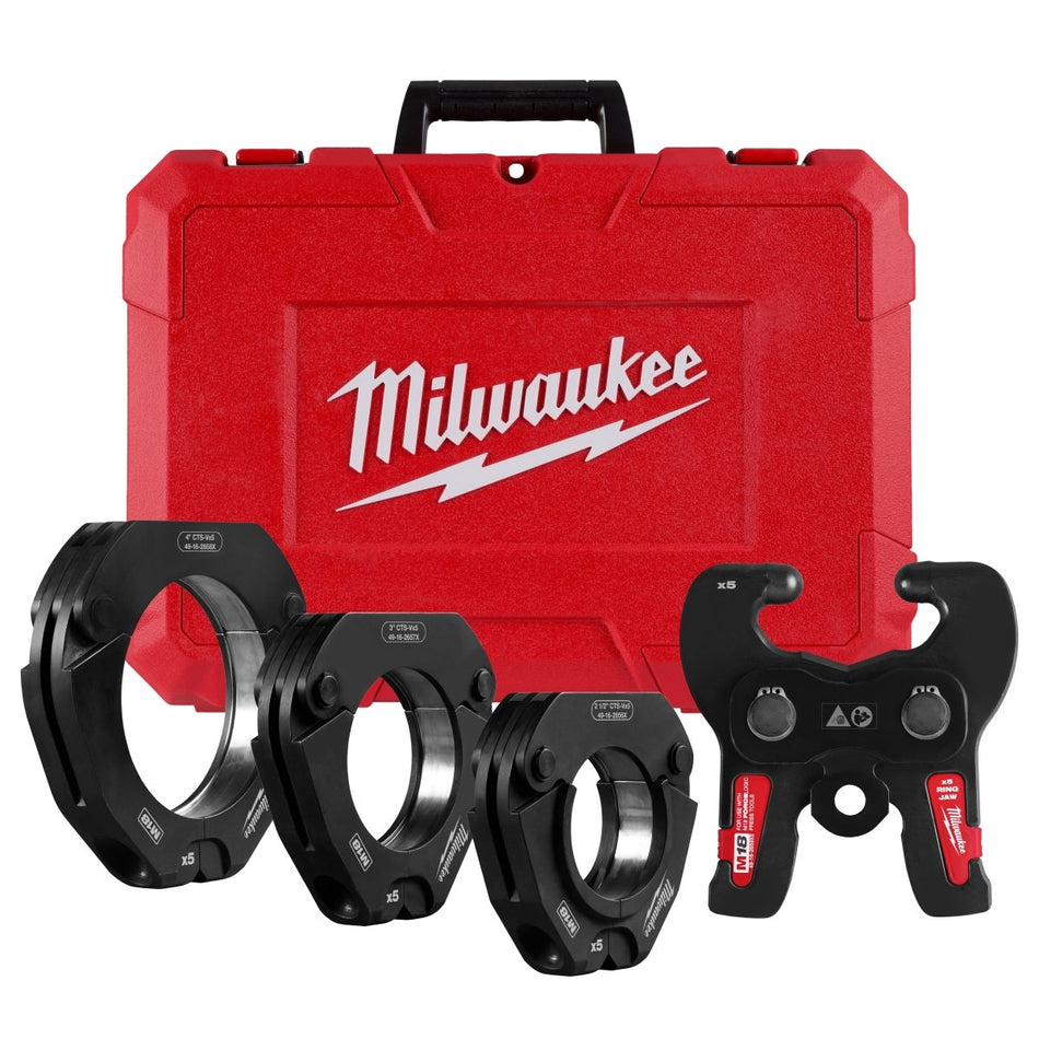 2 - 1/2" - 4" CTS - V Pivoting Press Ring Kit for M18™ FORCE LOGIC™ Press Tools - AAA Industrial Supply