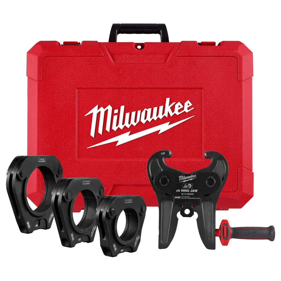 2 - 1/2" - 4" IPS - P Pivoting Press Ring Kit for M18™ FORCE LOGIC™ Long Throw Press Tool - AAA Industrial Supply