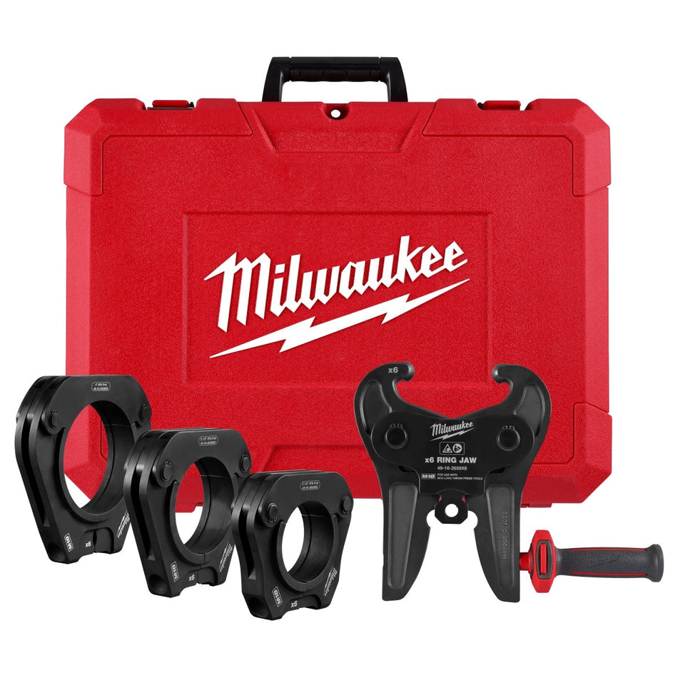 2 - 1/2" - 4" IPS - P Pivoting Press Ring Kit for M18™ FORCE LOGIC™ Long Throw Press Tool - AAA Industrial Supply