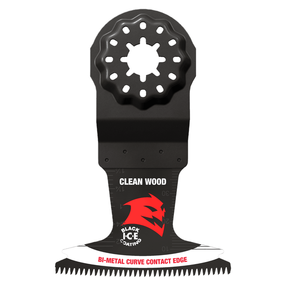 2 - 1/2" Demo Demon™ Starlock Bi - Metal Oscillating Blades for Clean Wood (10 - pk) - AAA Industrial Supply