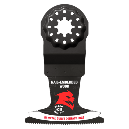 2 - 1/2" Demo Demon™ Starlock Bi - Metal Oscillating Blades for Nail - Embedded Wood (10 - pk) - AAA Industrial Supply