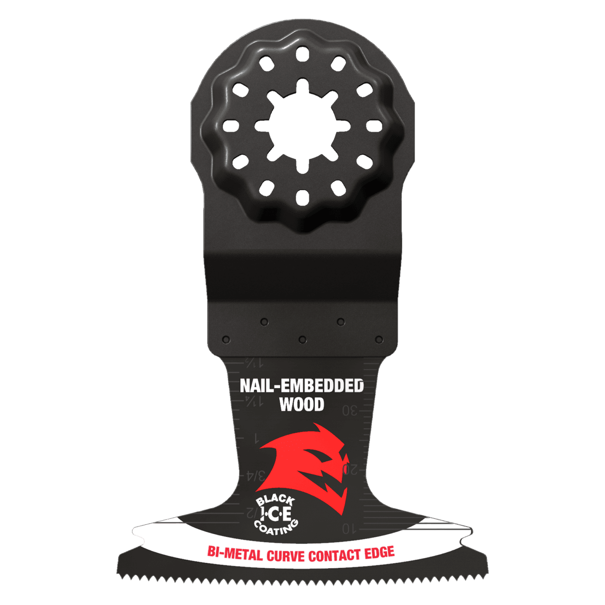 2 - 1/2" Demo Demon™ Starlock Bi - Metal Oscillating Blades for Nail - Embedded Wood (3 - pk) - AAA Industrial Supply