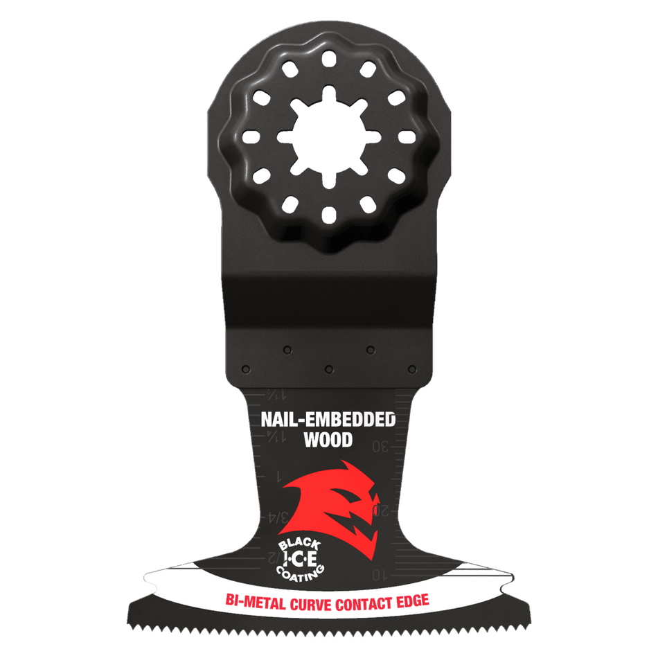 2 - 1/2" Demo Demon™ Starlock Bi - Metal Oscillating Blades for Nail - Embedded Wood (3 - pk) - AAA Industrial Supply