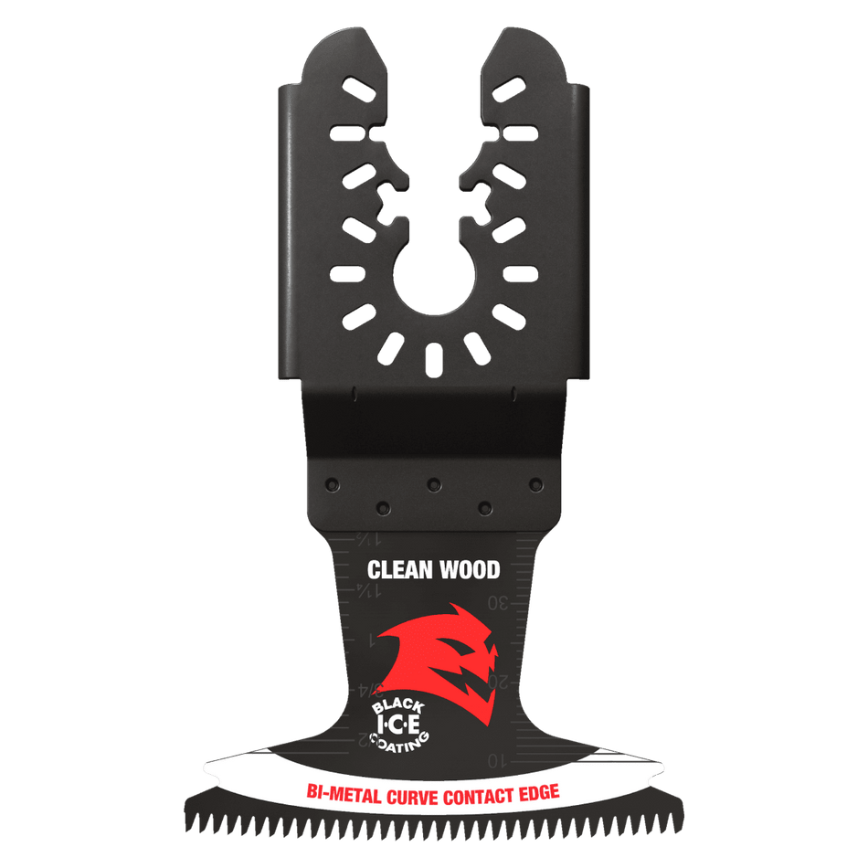 2 - 1/2" Demo Demon™ Universal Fit Bi - Metal Oscillating Blades for Clean Wood (10 - pk) - AAA Industrial Supply