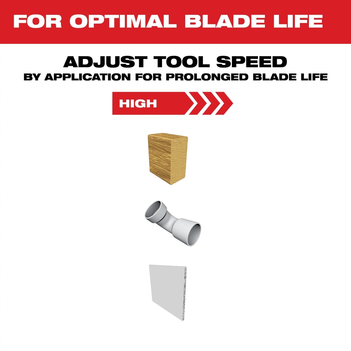 2 - 1/2” High Carbon Steel Wood Universal Fit Oscillating Multi - Tool Blade (1 PK) - AAA Industrial Supply