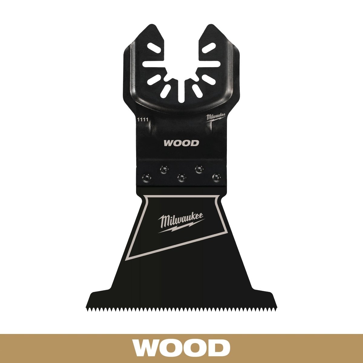 2 - 1/2” High Carbon Steel Wood Universal Fit Oscillating Multi - Tool Blade (1 PK) - AAA Industrial Supply