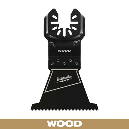 2 - 1/2” High Carbon Steel Wood Universal Fit Oscillating Multi - Tool Blade (1 PK) - AAA Industrial Supply